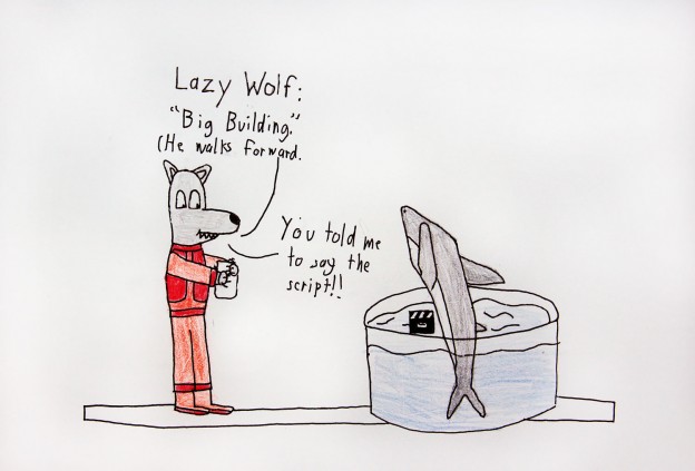 Lazy Wolf Goes Hollywood